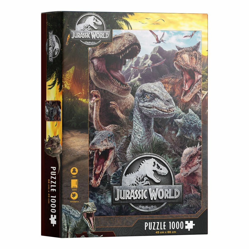 Jurassic world puzzle poster (1000 pièces )