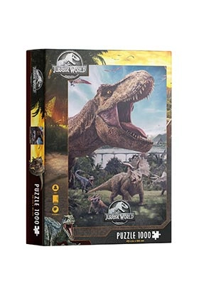 Jurassic world puzzle poster rex (1000 pièces )
