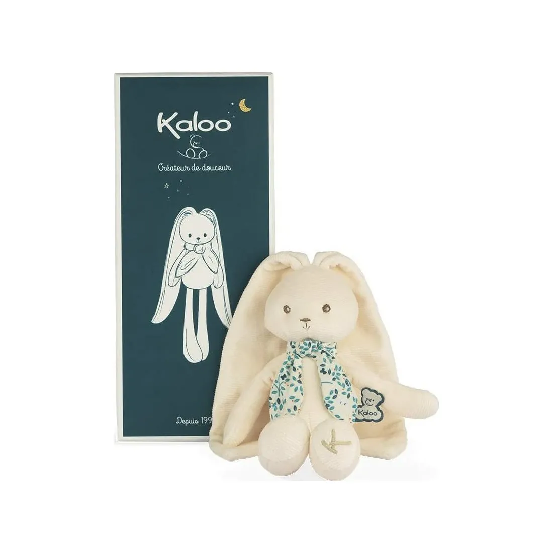 Petit Doudou Lapin Blanc Crème Kaloo - Lapinoo
