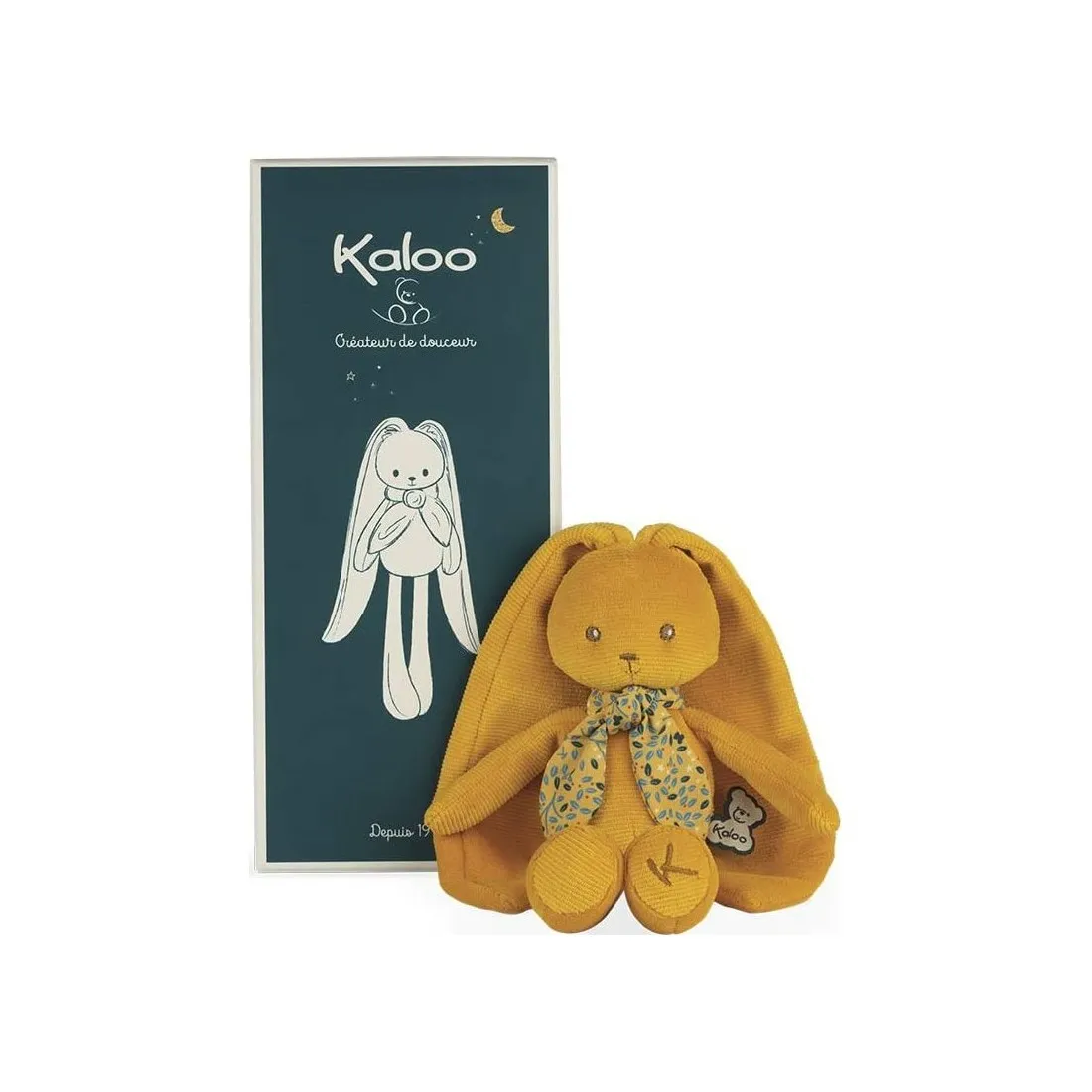 Doudou Lapin Jaune Ocre Kaloo - Lapinoo