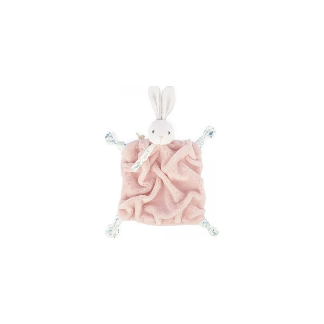 Doudou lapin rose Plume - Kaloo