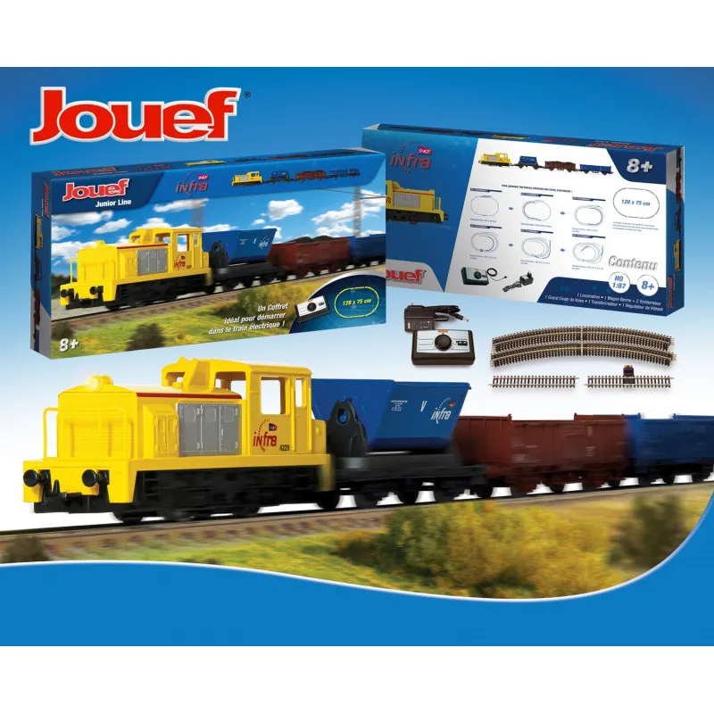 Kit de démarrage analogique « Electric Train ». JOUEF HJ1062