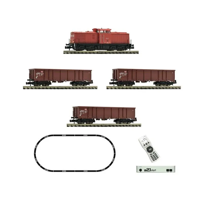 Kit de démarrage numérique. Locomotive diesel 204. FLEISCHMANN 5170005