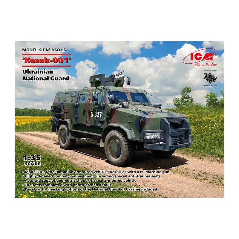 « Kozak-001 » Garde nationale d’Ukraine. ICM 35015