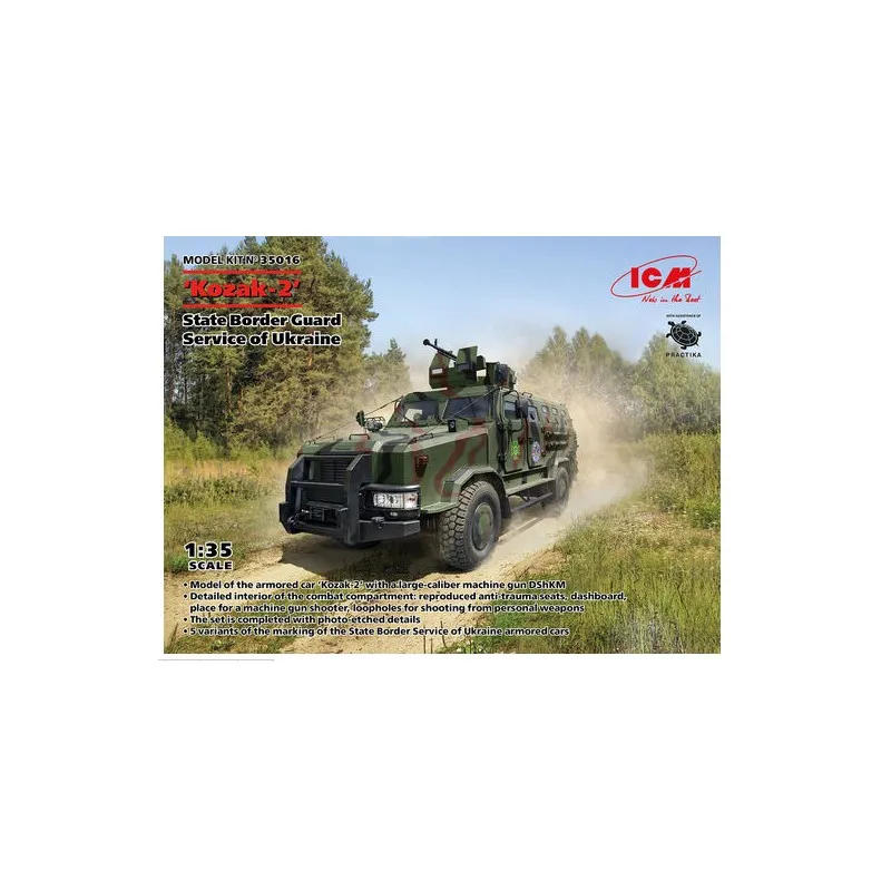 « Kozak-2 » Service national des gardes-frontières de l’Ukraine. ICM 35016