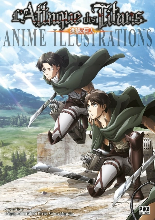 L'attaque des titans - illustrations - artbook