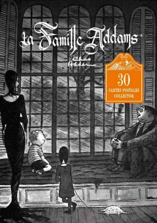 La famille addams - le coffret de cartes postales