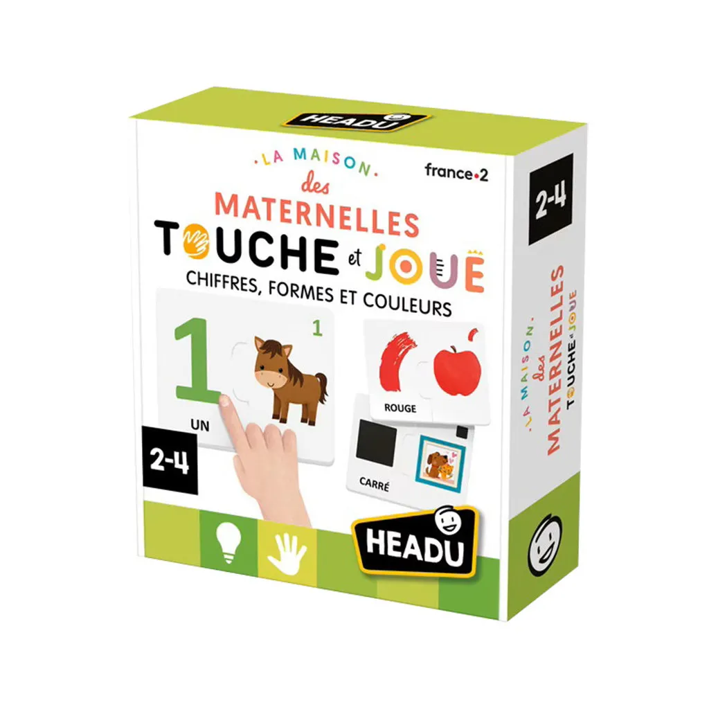 La Maison des Maternelles - Touche et Joue : Chiffres, Formes et Couleurs