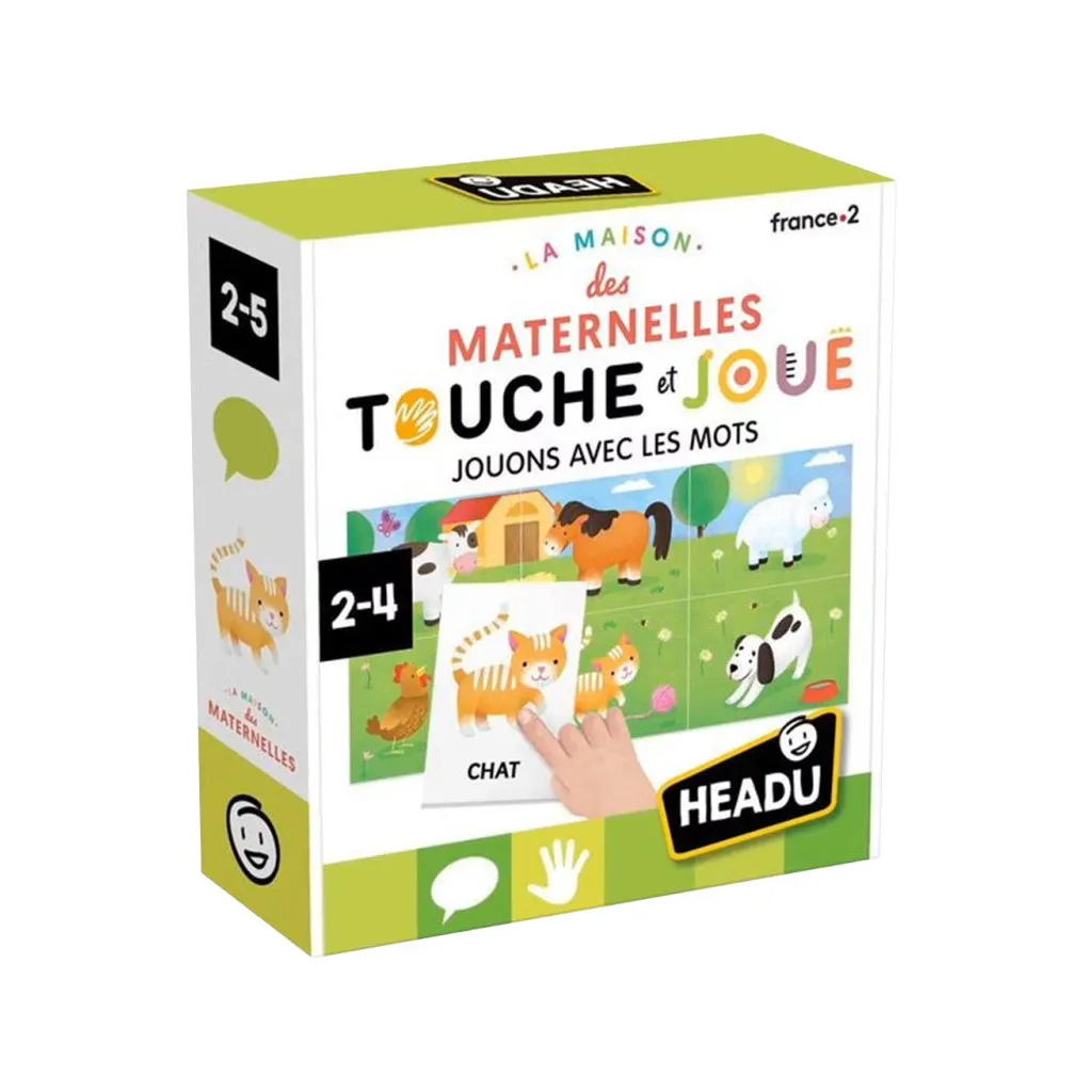 La Maison des Maternelles - Touche et Joue : Jouons avec les Mots
