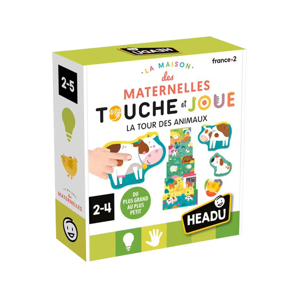 La Maison des Maternelles - Touche et Joue : La Tour des Animaux