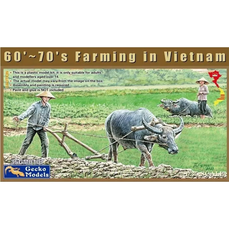 L’agriculture au Vietnam. GECKO MODELS 35GM0107