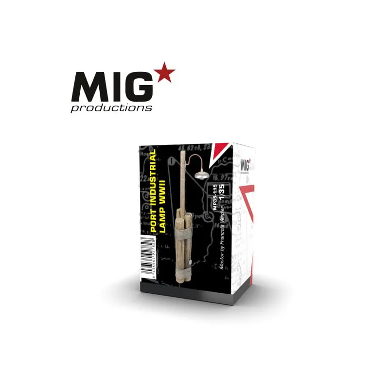 Lampe de la Seconde Guerre mondiale. MIG PRODUCTIONS MP35-115