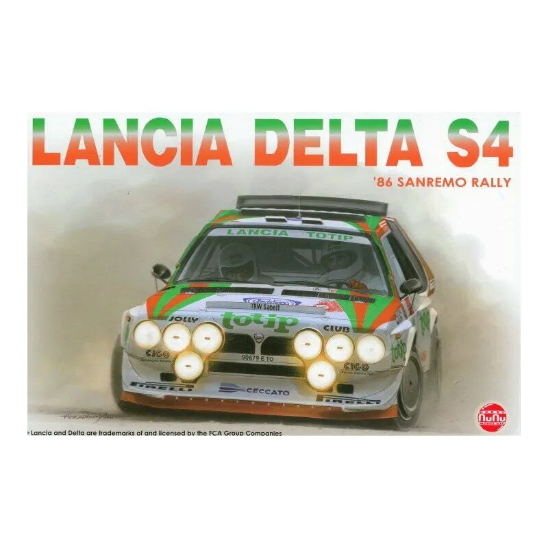 Lancia Delta S4 '86 Rallye San Remo. HOBBY NUNU 24005