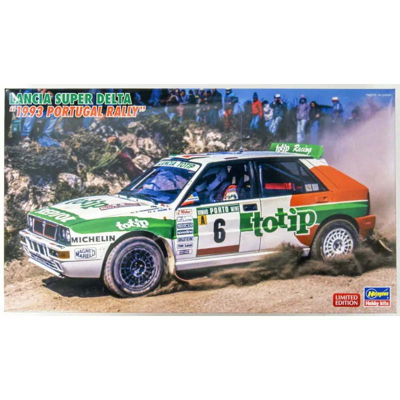 Lancia Super Delta '93 Rallye du Portugal. HASEGAWA 20457