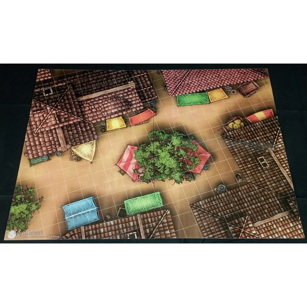 Le Marché - battlemap