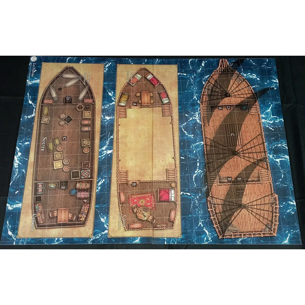 Le navire - battlemap