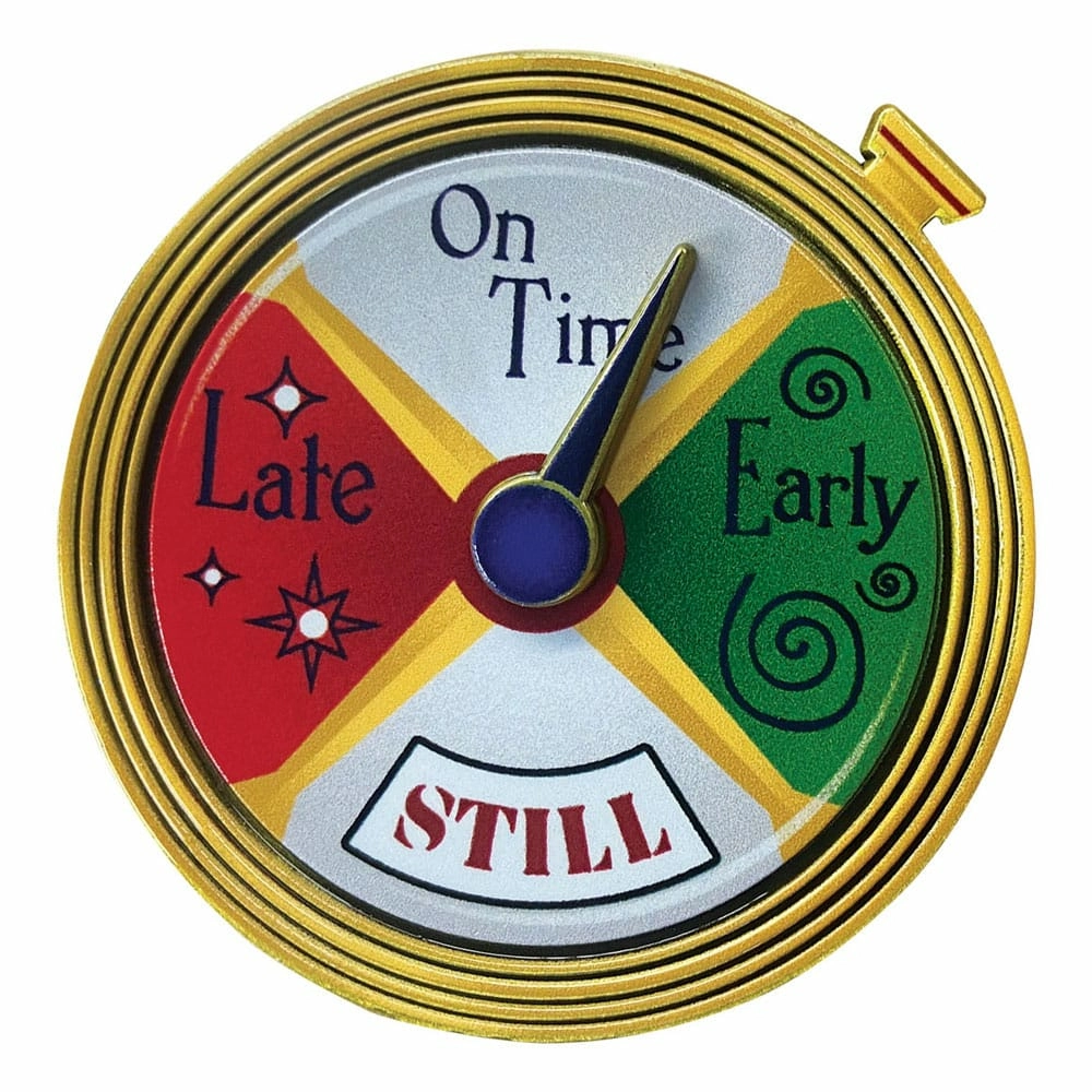 Le pôle express pin frame conductor's stopwatch spinning limited edition