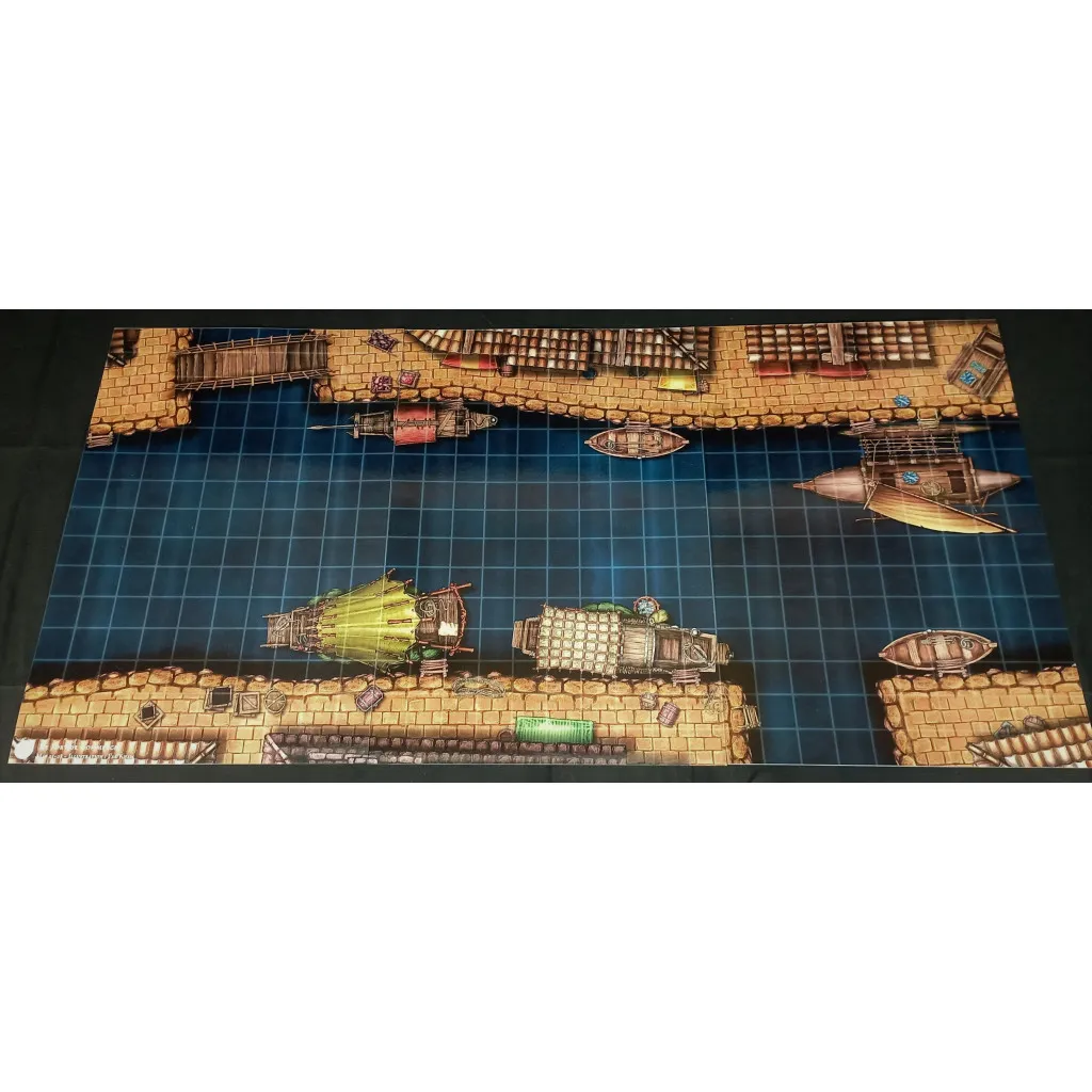 Le port de commerce - battlemap