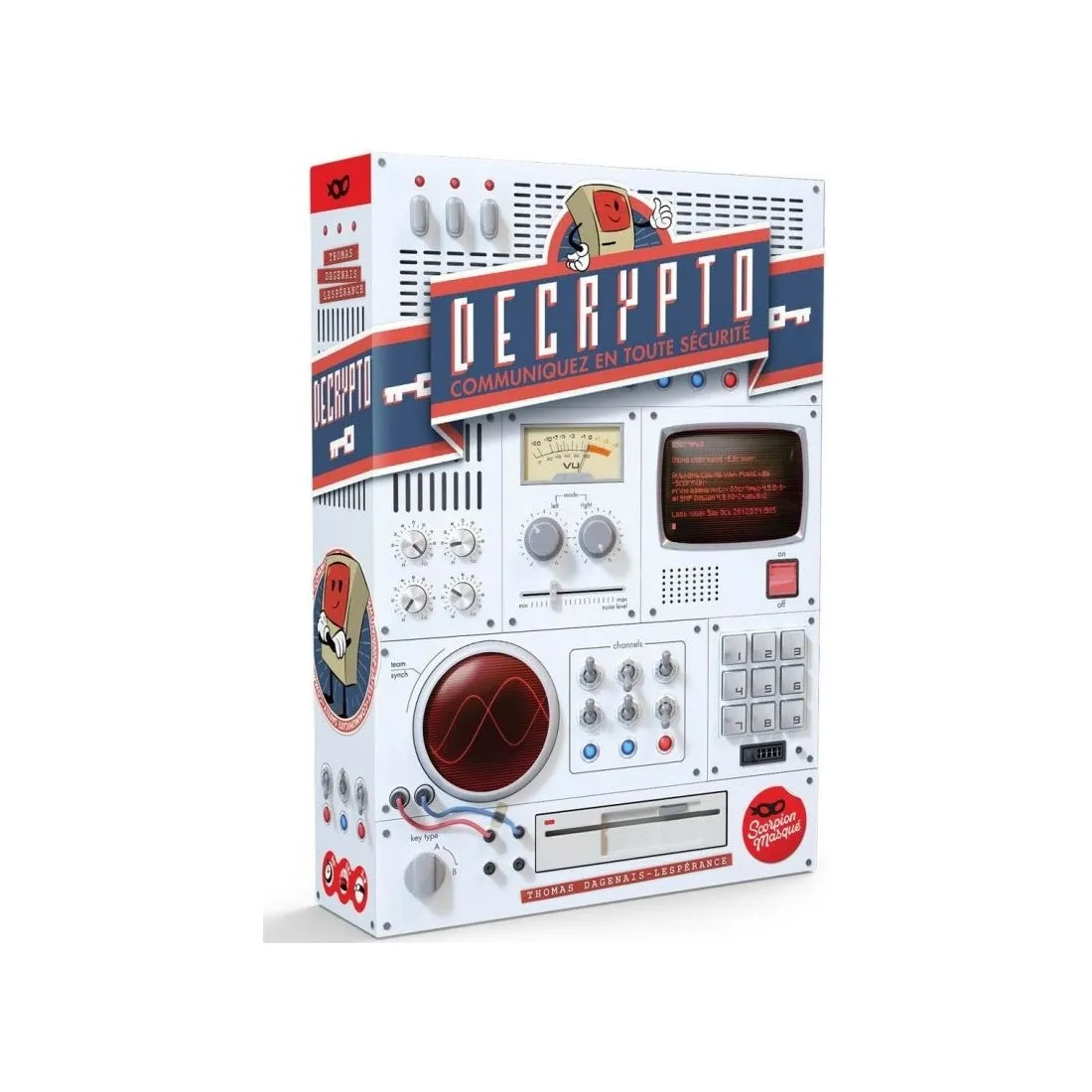 Jeu decrypto - Le scorpion masqué