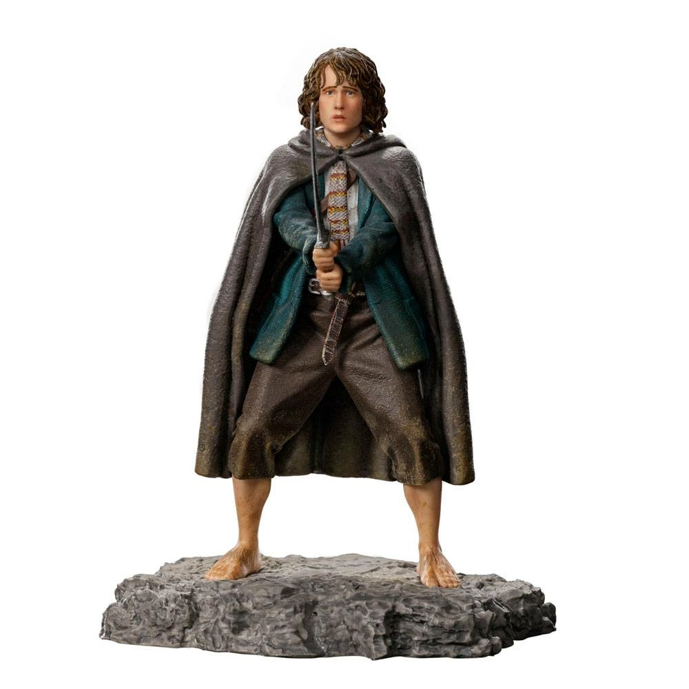 Le seigneur des anneaux statuette 1/10 bds art scale pippin 12 cm