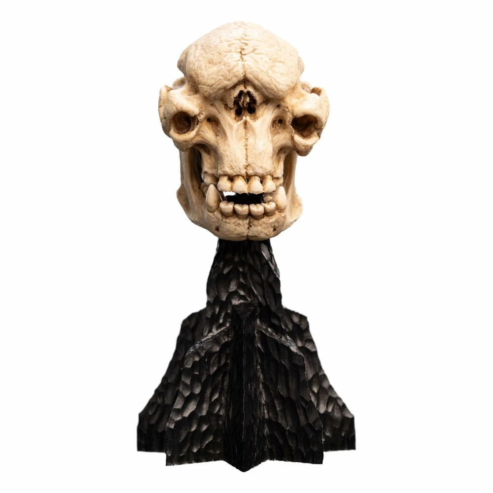 Le seigneur des anneaux statuette skull of a cave troll 21 cm