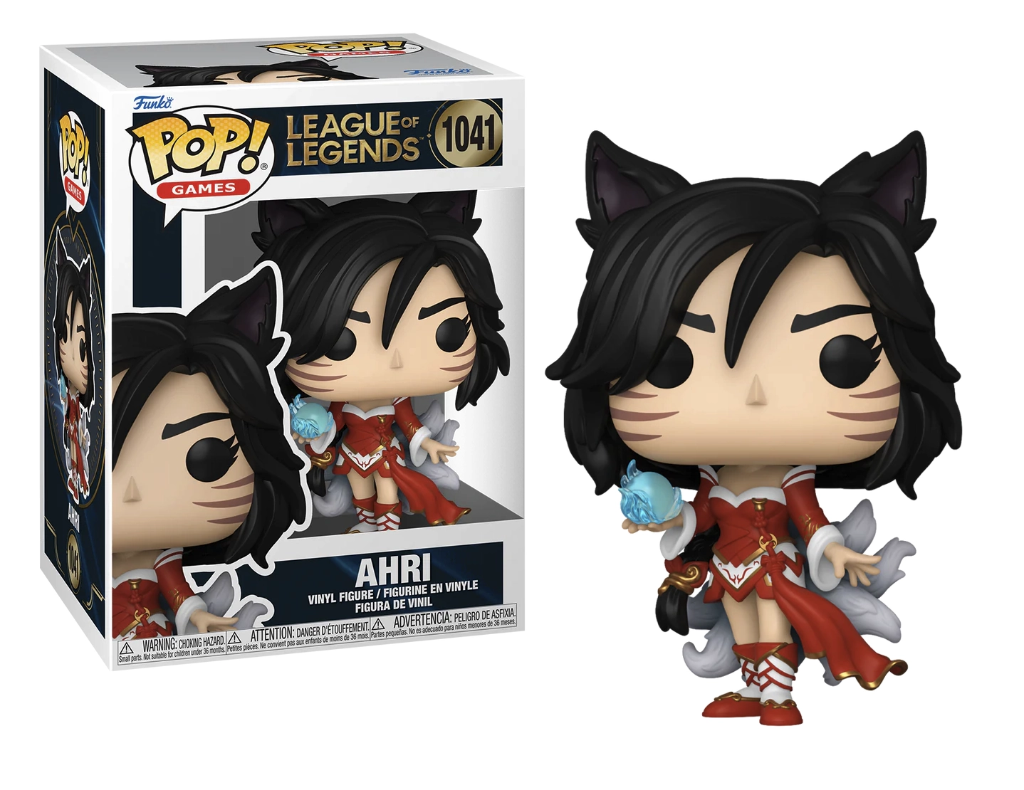 League of legends pop! games vinyl figurine ahri 9 cm