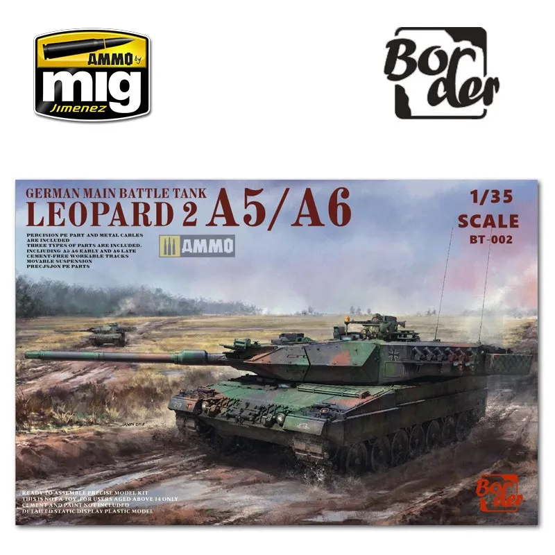 Leopard 2 A5/A6. BORDER BT002