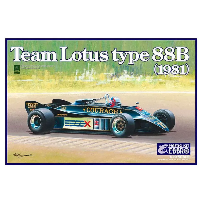 Équipe Lotus 88B 1981. EBBRO 20010