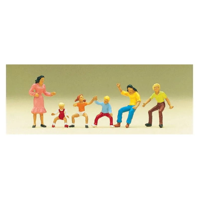 Figurines pour parc d’attractions. PREISER 24652