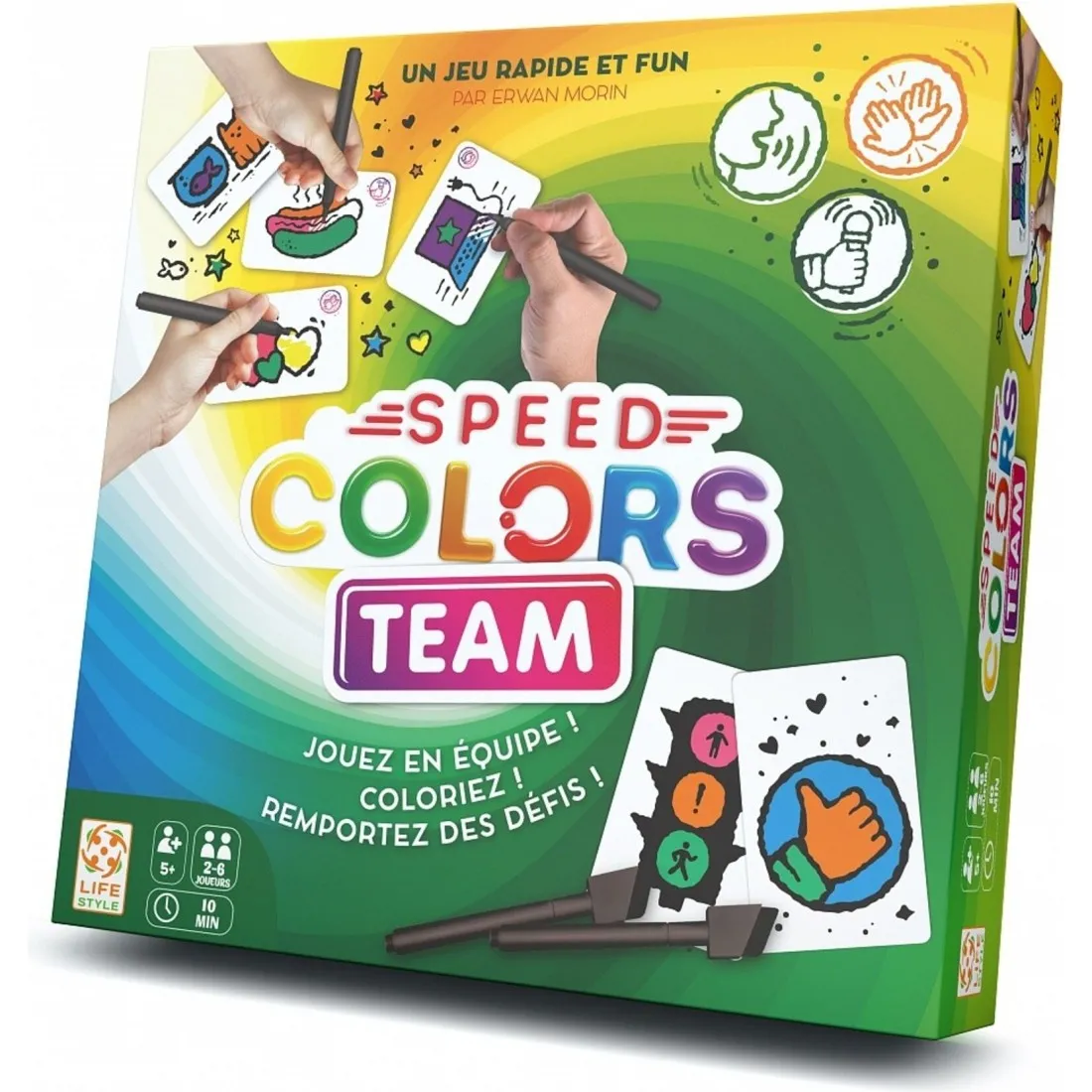 Jeu Speed colors team
