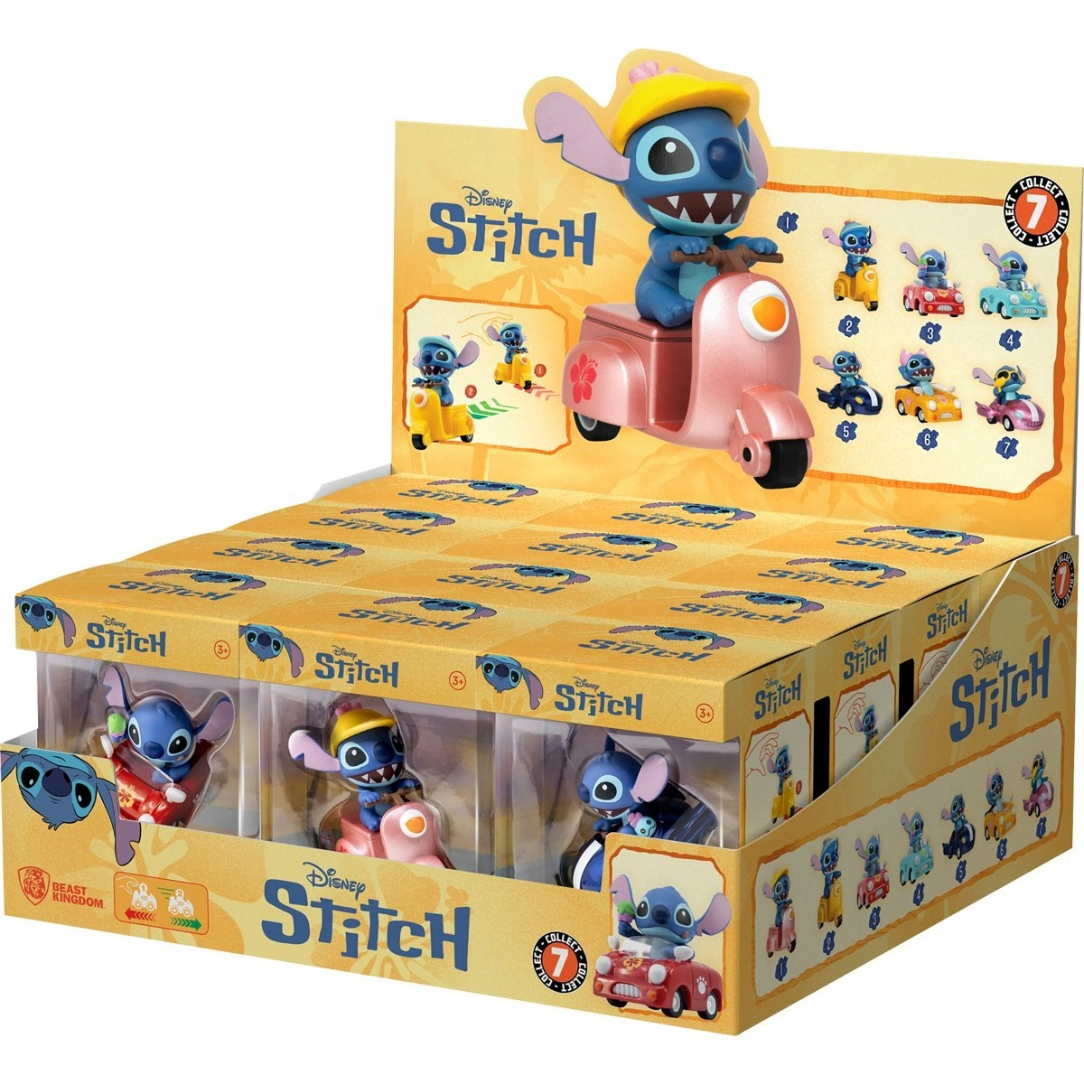 Lilo & stitch assortiment véhicules à friction avec figurine zoom hero stitch (12)
