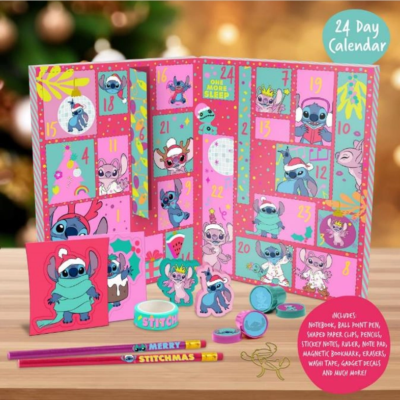 Lilo & stitch - stationery - calendrier de l'avent 24 jours