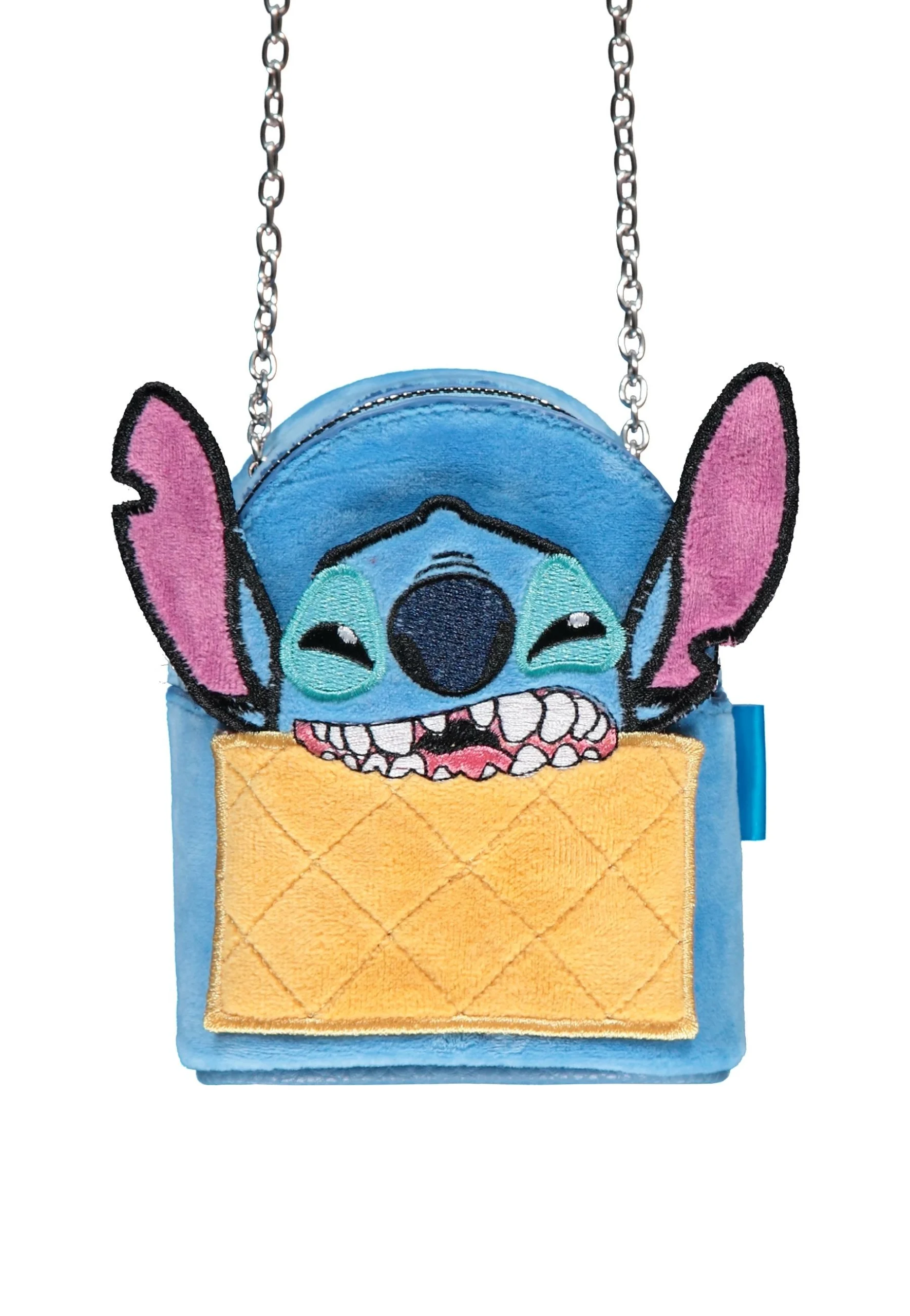 Lilo & stitch - stitch ananas" - micro sac 6.5x10.5x13cm"