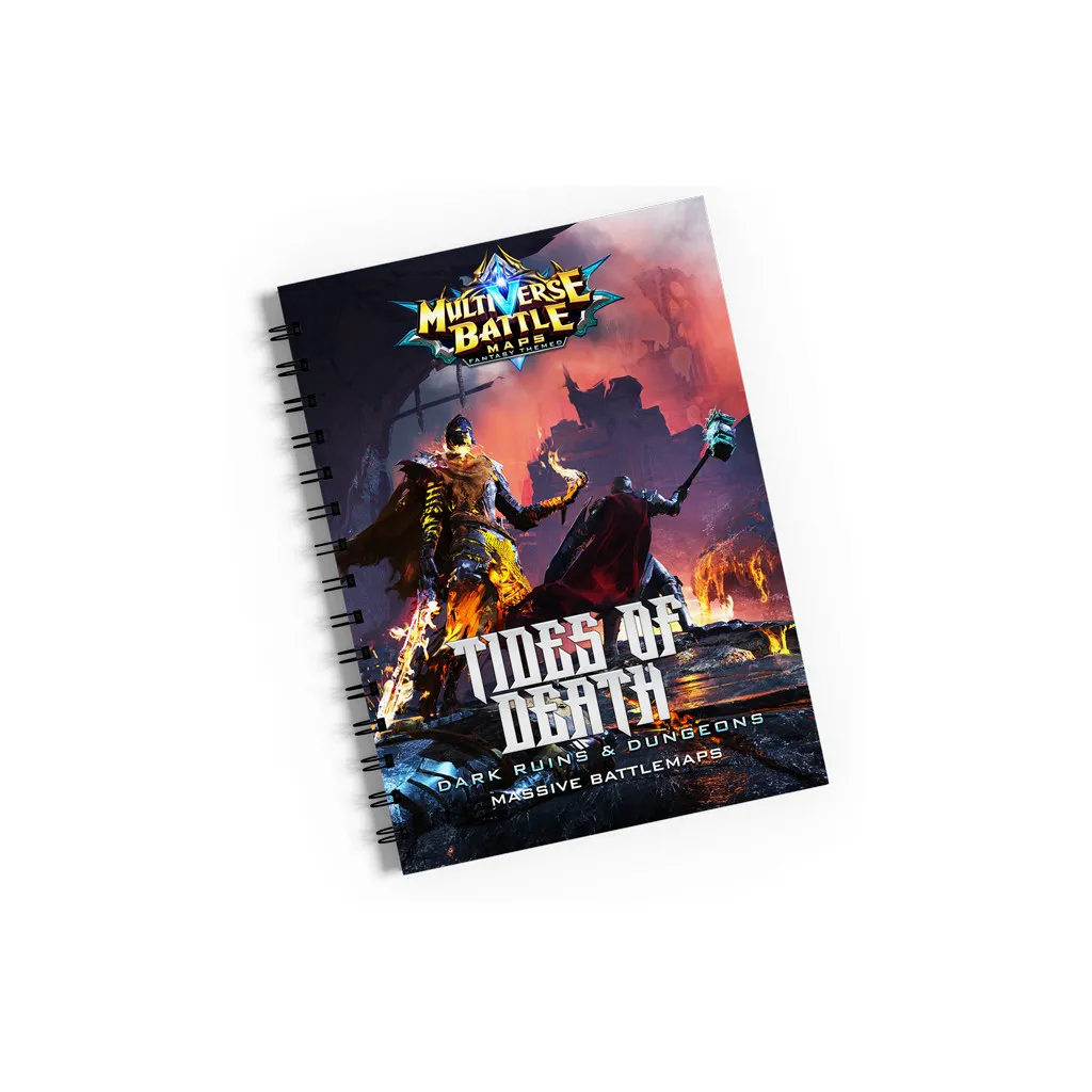 Livre de Cartes de Bataille Massive Fantasy – Les Marées de la Mort