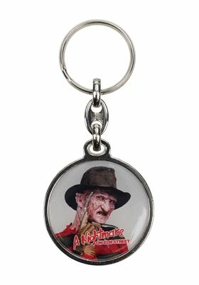 Llavero redondo metal freddy pesadilla en elm street