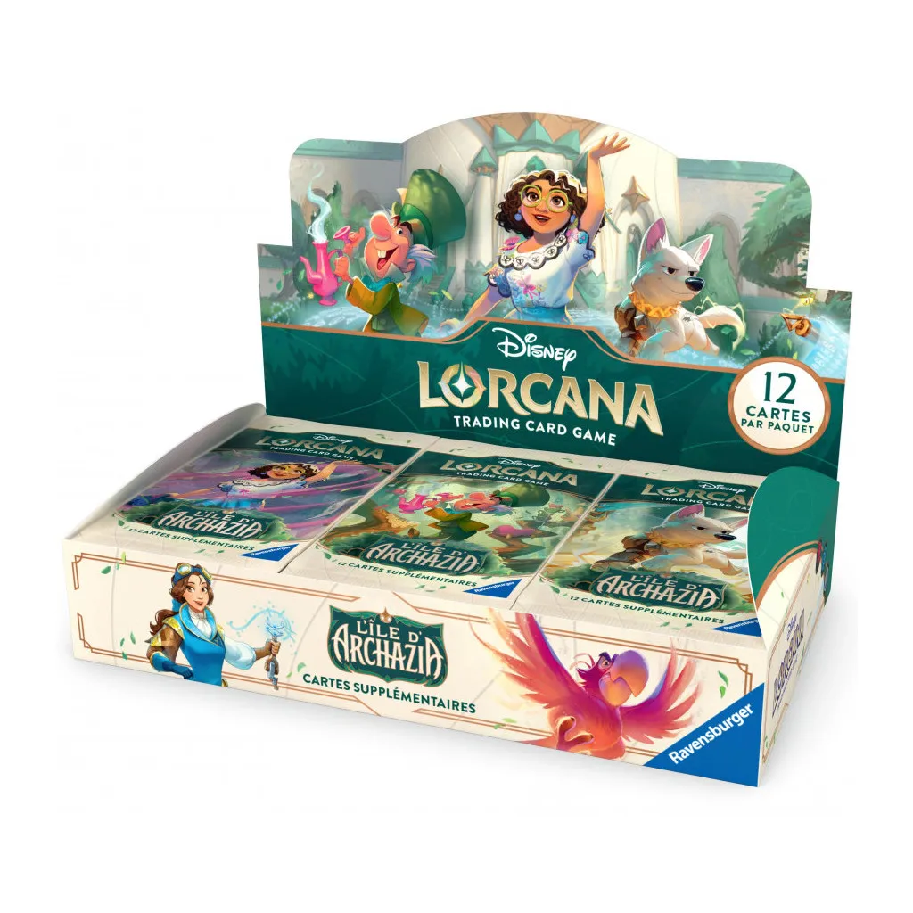 Lorcana S7 - L'Île d'Archazia : 24 Boosters