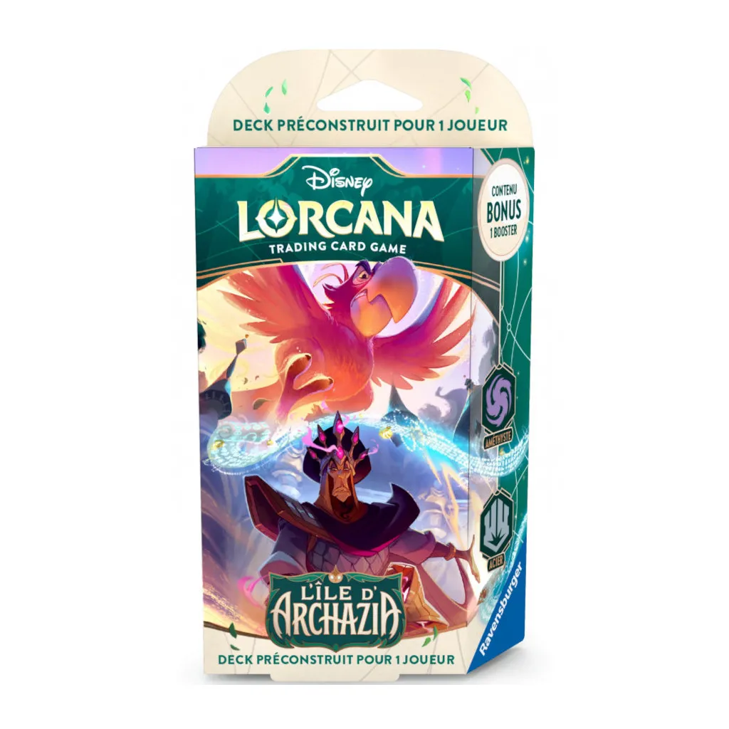 Lorcana S7 - L'Île d'Archazia : Starter Iago et Jafar