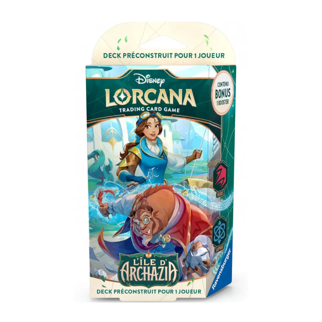 Lorcana S7 - L'Île d'Archazia : Starter La Belle et la Bête