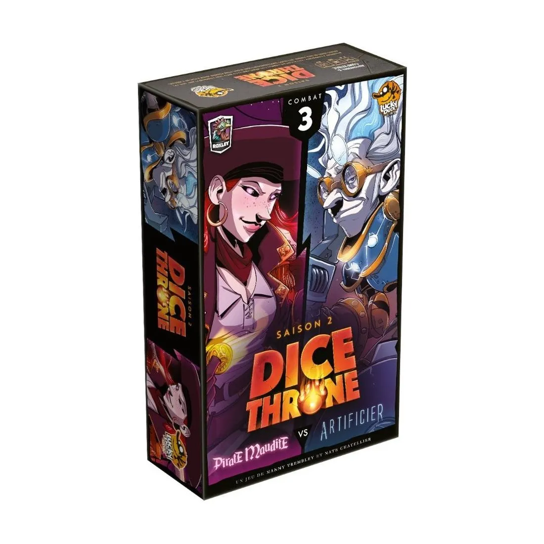 Dice Throne S2- Artificier vs Pirate Maudite