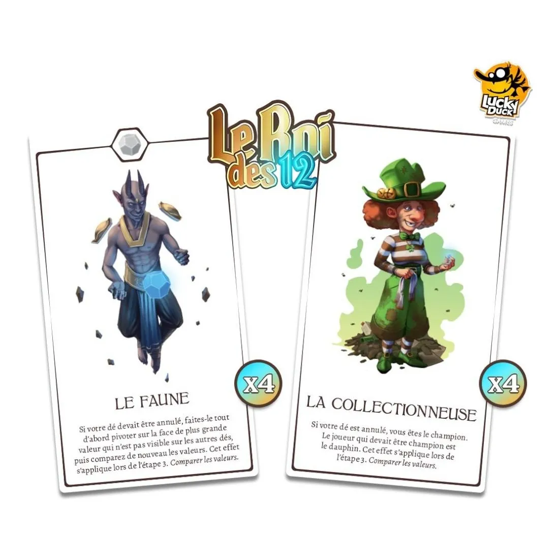 Le Roi des 12 - Mini extension personnages