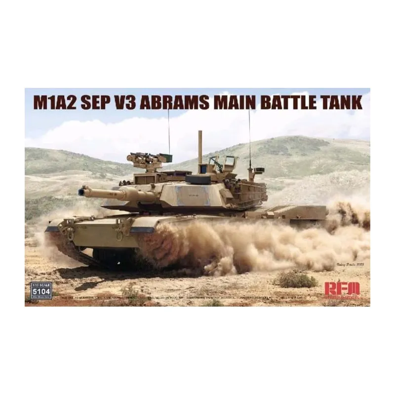 M1A2 SEP V3 Abrams. RYE FIELD MODEL 5104