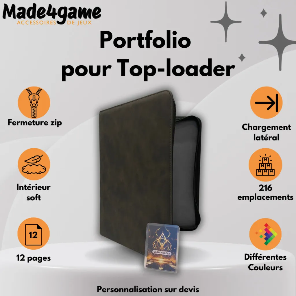 Made4game - Portefolio 3x3 pour Toploader