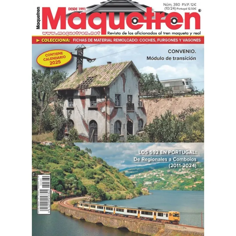Revista MAQUETREN, nº 380. MAQUETREN