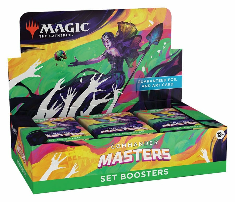 Magic the gathering masters commander présentoir boosters d'extension (24) anglais