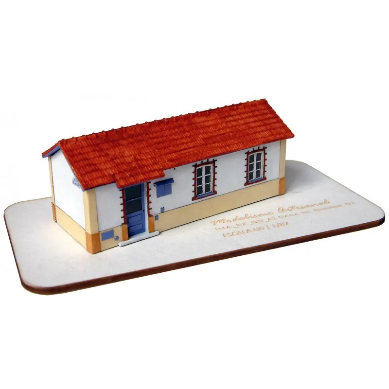 Maison de la garde. Type I. MODELISMO ARTESANAL MA_EF_03_A