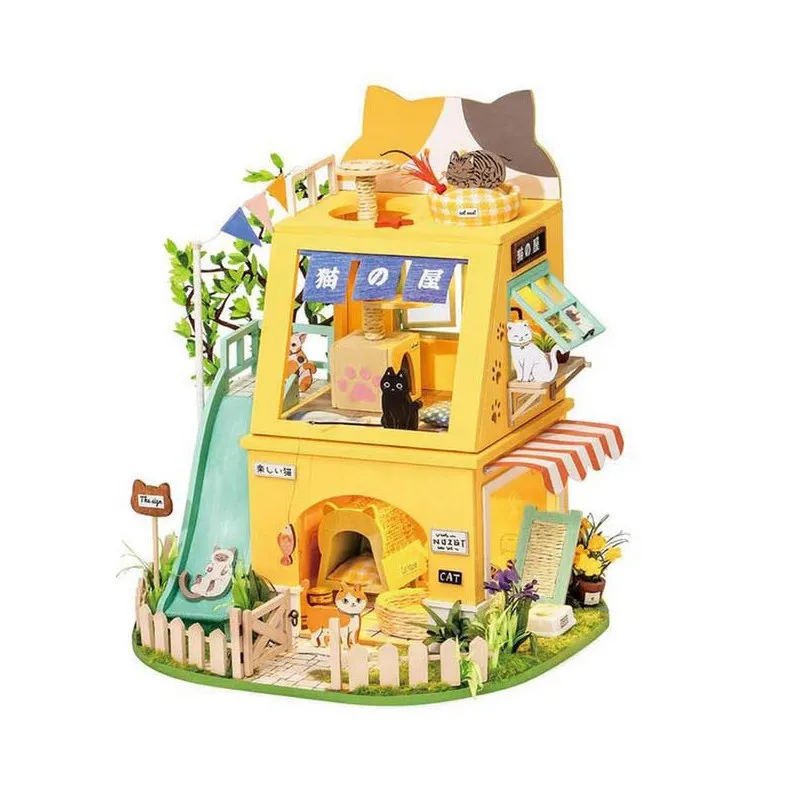Maison pour chat. ROBOTIME DG149