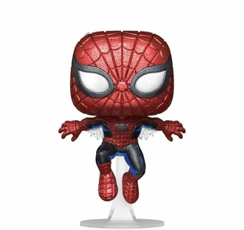 Marvel 80th anniversary pop! vinyl figurine spider-man(dglt) 9 cm