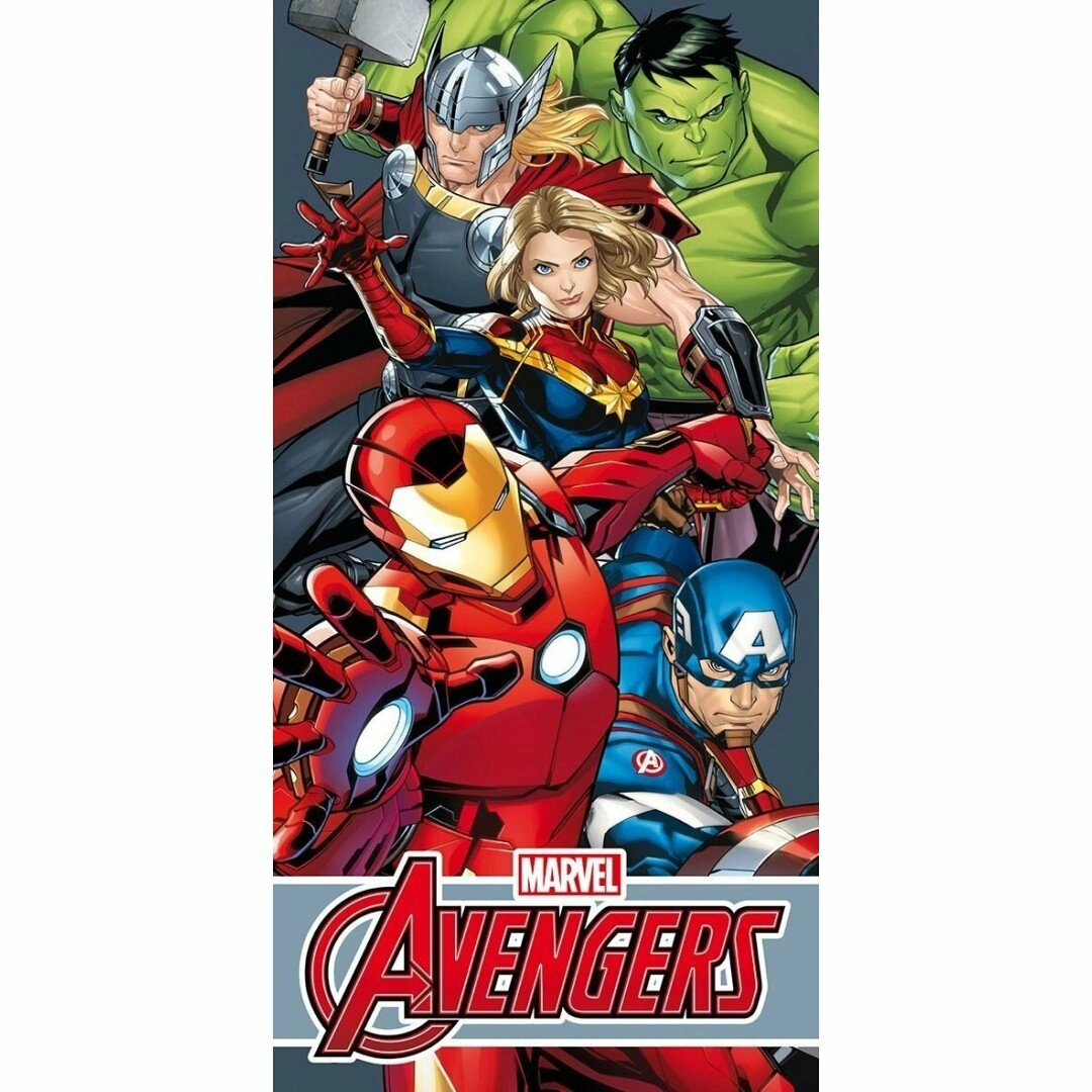 Marvel - avengers - serviette de plage 70x140cm