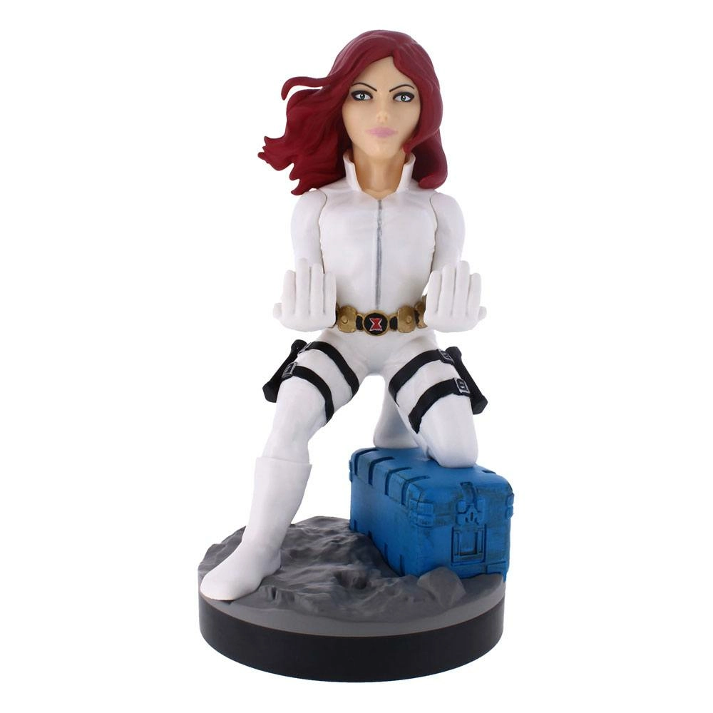 Marvel cable guy black widow white suit 20 cm