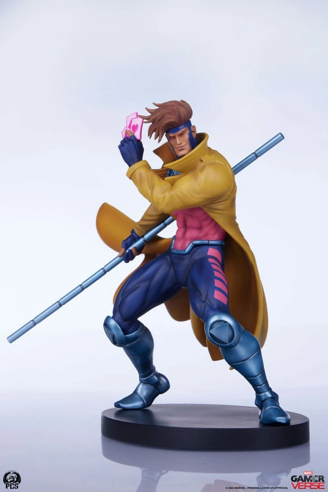 Marvel gamerverse classics statuette pvc 1/10 gambit player 2 edition 17 cm
